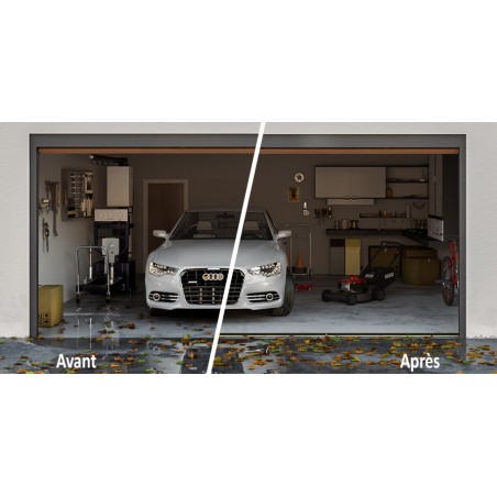 Joint de seuil de porte de garage de 15 mm (Hauteur) jusqu'à 5,56m de  longueur