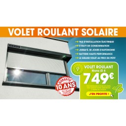 Volet Solar ID4 (Mono) + Pose