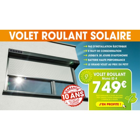 Volet Solar ID4 (Mono) + Pose